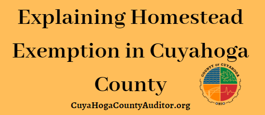 Explaining Homestead Exemption in Cuyahoga County